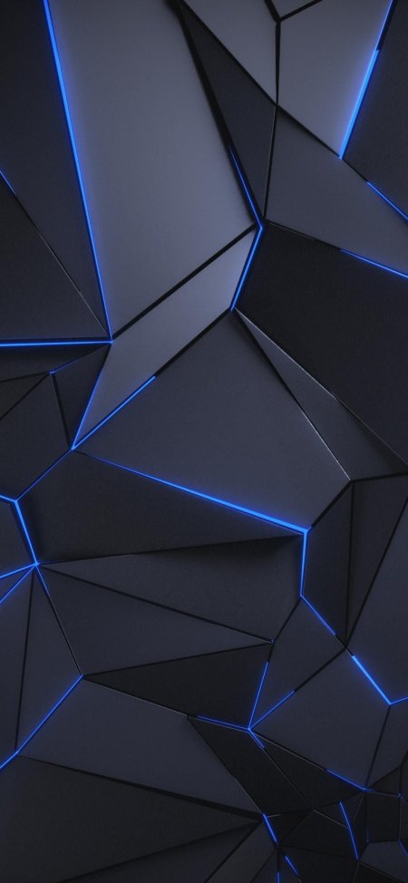 Abstract black and blue wallpaper