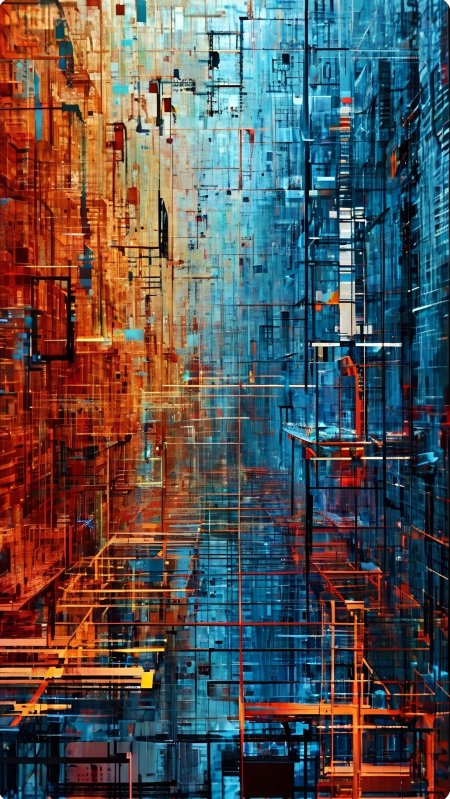 Abstract art wallpaper