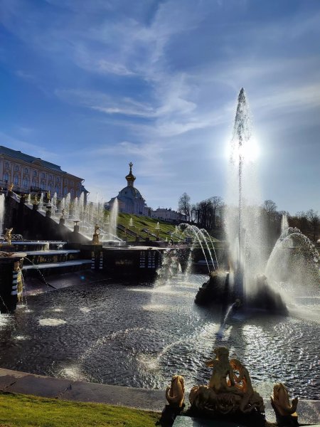 Фонтаны петергофа в санкт петербурге