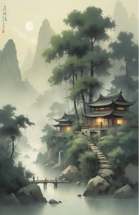 Chinese landscape painting