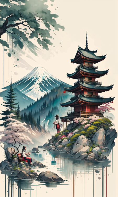 Japanese landscape