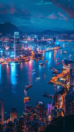 China hong kong скачать фон 1080 x 1920
