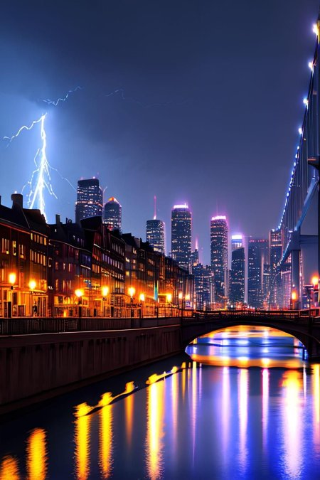Lightning storm скачать фон 1000 x 1500