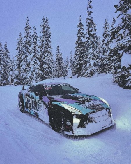 Nissan gtr drift