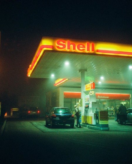 Shell gas station