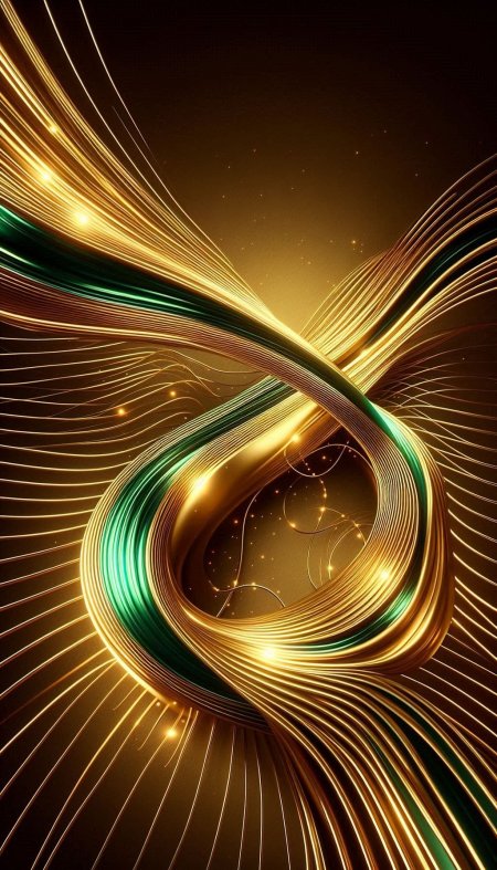Abstract gold