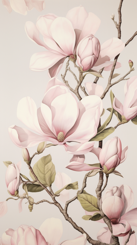 Magnolia wallpaper