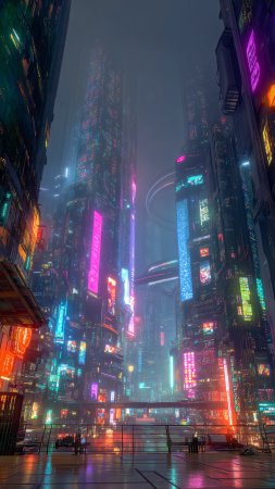 Cyberpunk night city wallpaper скачать фон 2160 x 3840