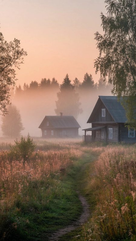 Красивые деревенские пейзажи