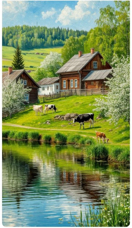 Сельские пейзажи