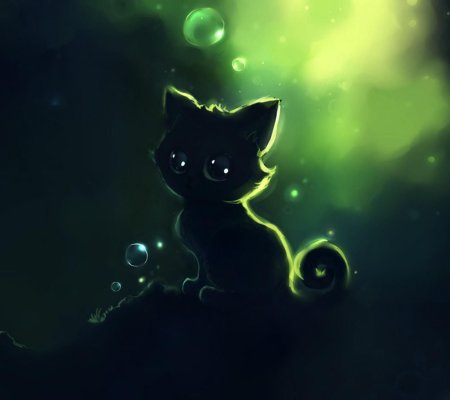 Котик арт