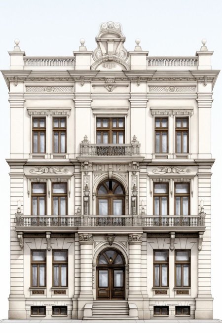 Фасад зданий
