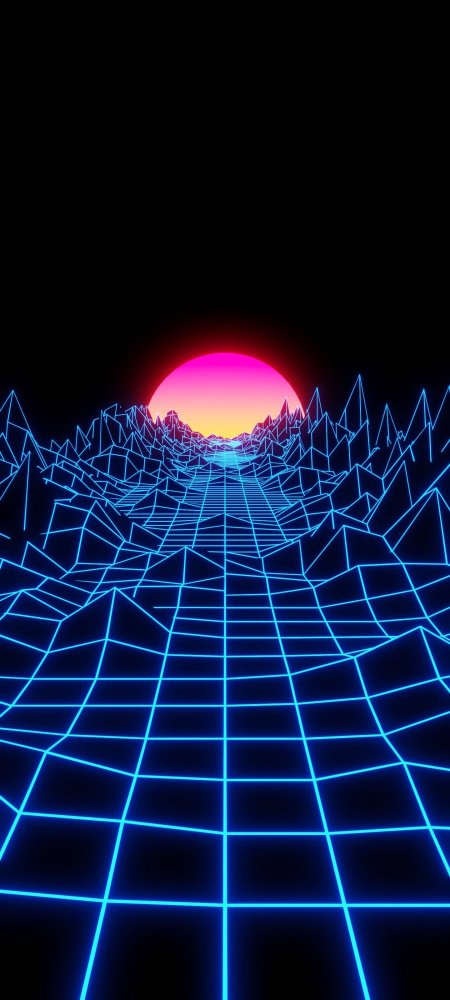 Synthwave vaporwave