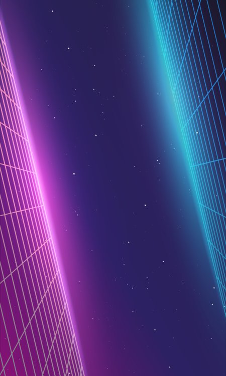 Retro-futuristic s synthwave grid background