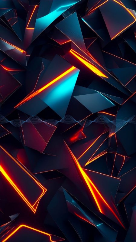 Абстрактные обои на телефон