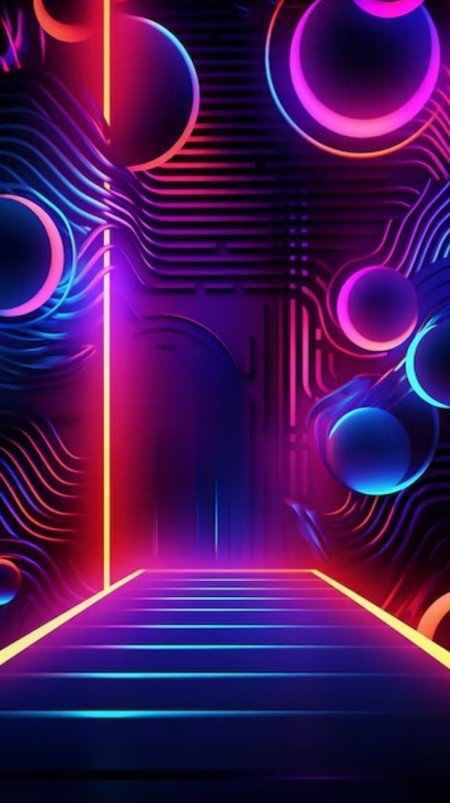 Background neon