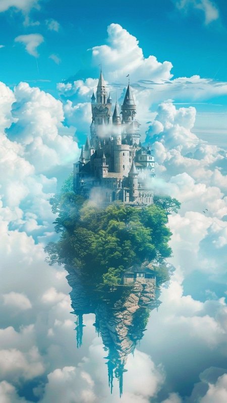 Floating castle