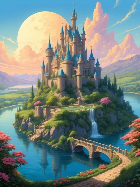 Fairytale castle