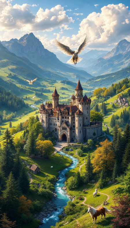 Fantastic castle