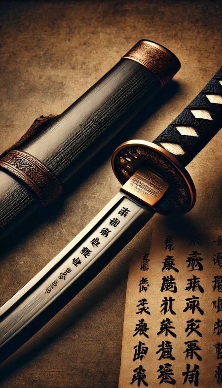 Katana japonesa tradicional