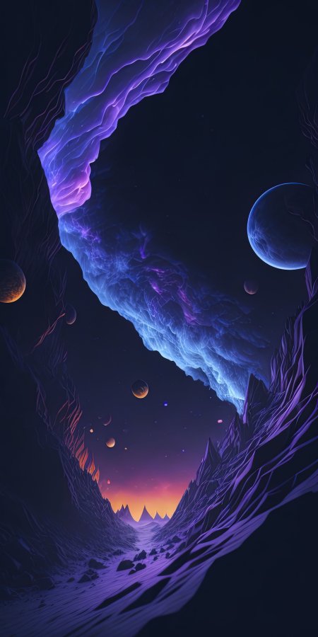 Космический пейзаж