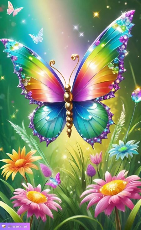 Butterfly wallpaper background