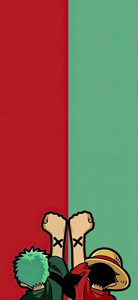Зоро и луффи