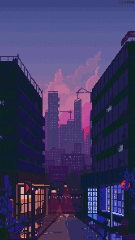 Пиксельные пейзажи