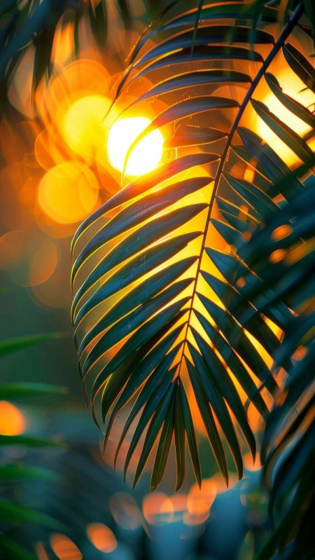 Tropical palm