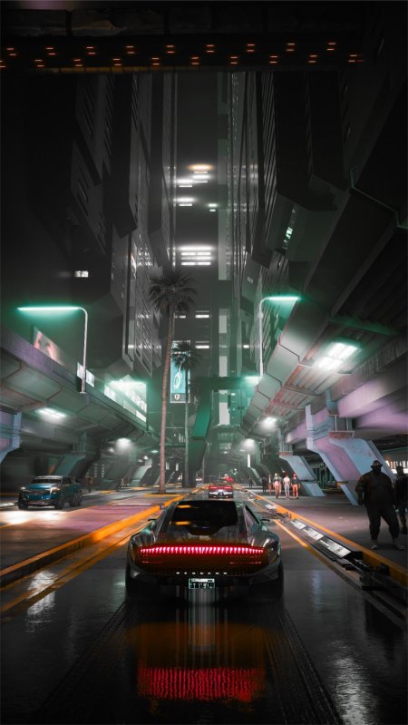 Night city cyberpunk