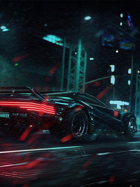 Машина керри cyberpunk