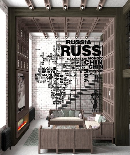 Постеры для интерьера в стиле лофт
