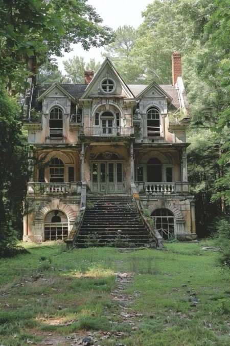 Creepy old house
