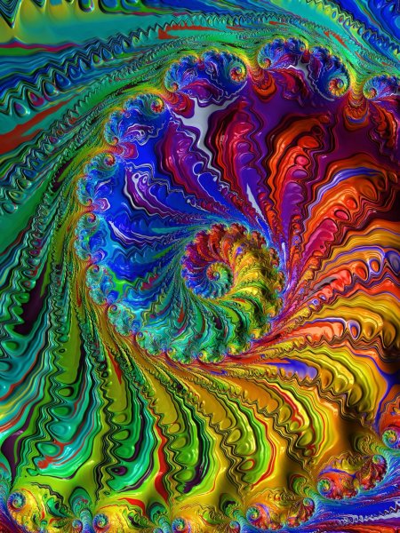 Цветные фракталы