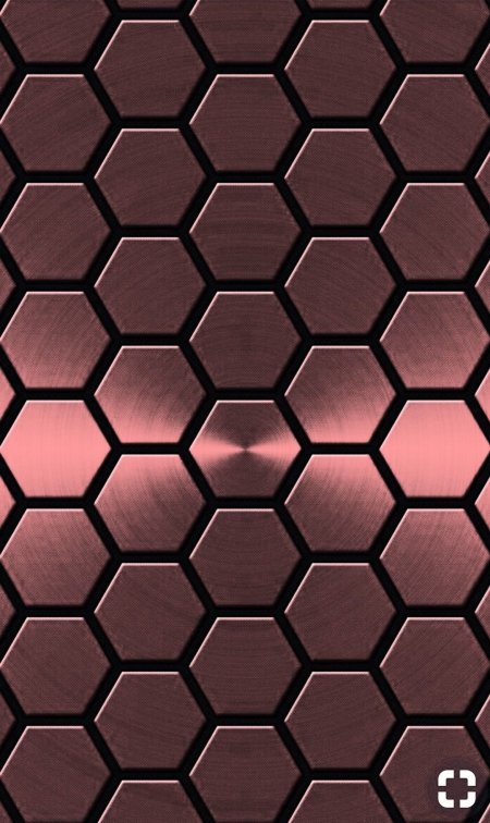 Hexagon metal мозаика металлическая