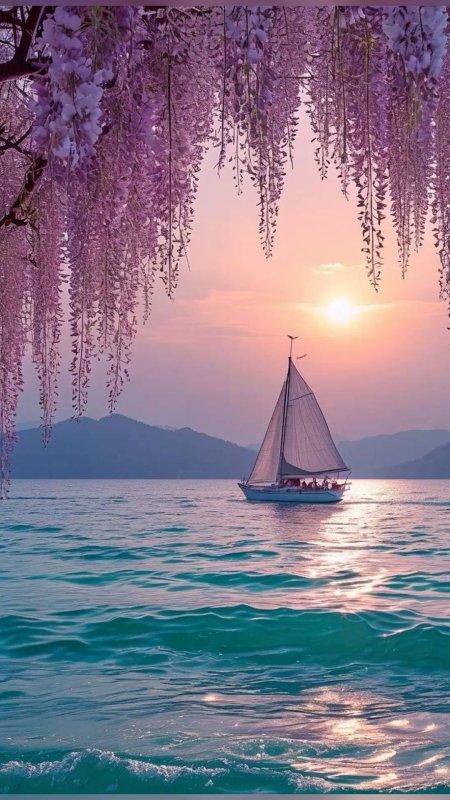 Красивый пейзаж с морем
