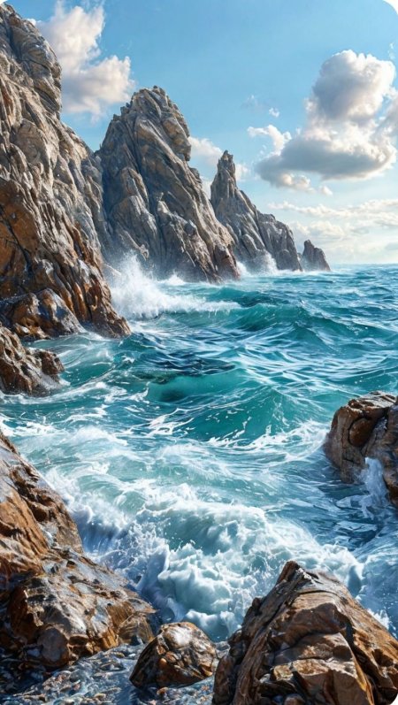 Море скалы