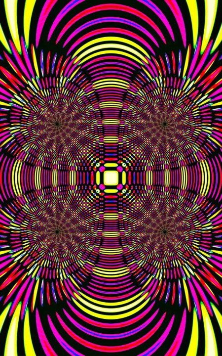 Абстракция яркая