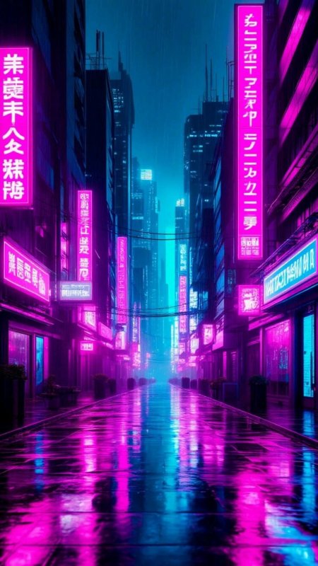 Neon city