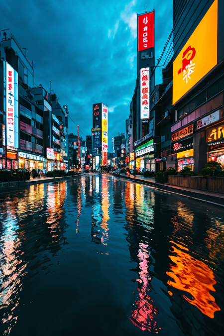 Tokyo night