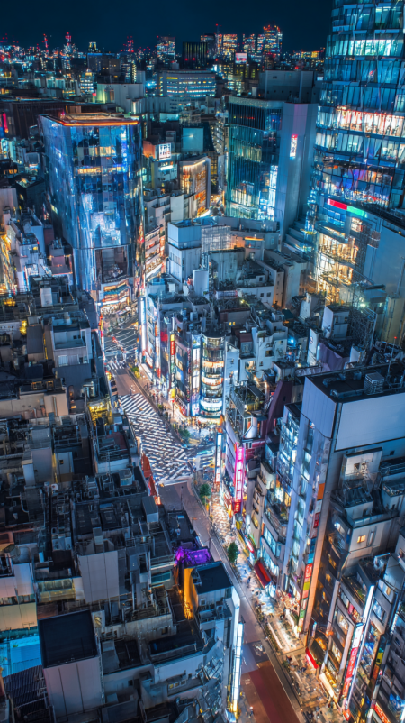 Tokyo at night