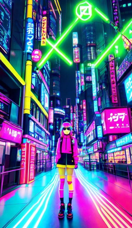 Cyberpunk night city