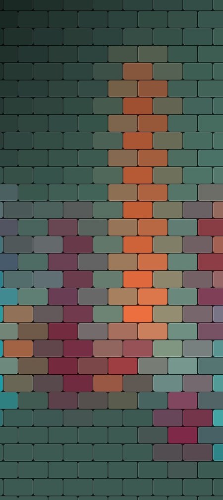 Colorful brick