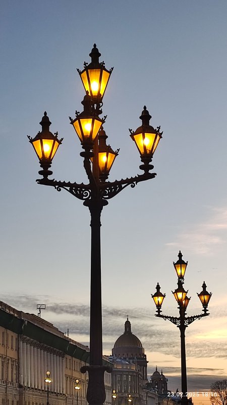 Фонари санкт петербурга