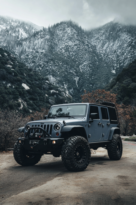 Jeep wrangler rubicon off road
