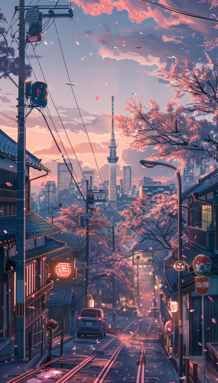 Japanese art wallpaper aesthetic