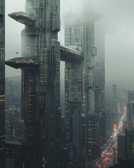 Sci fi city