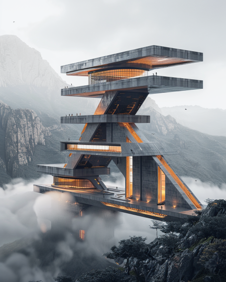 Sci fi architecture