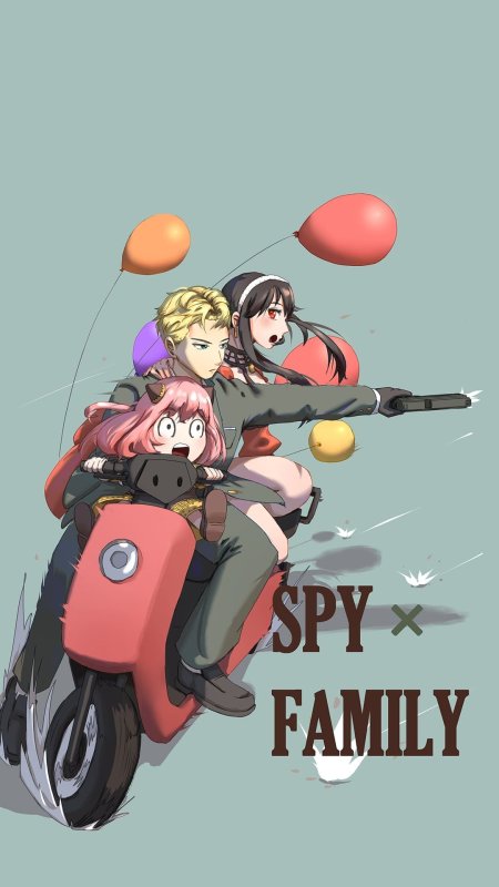 Spy x family обои на телефон