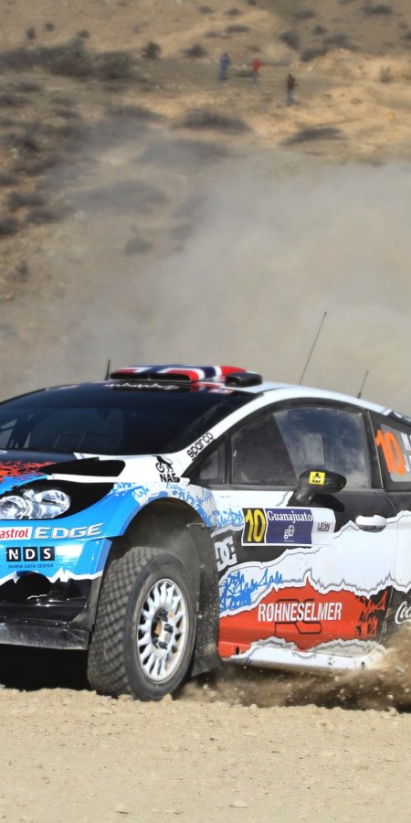 Форд фиеста wrc раллийные